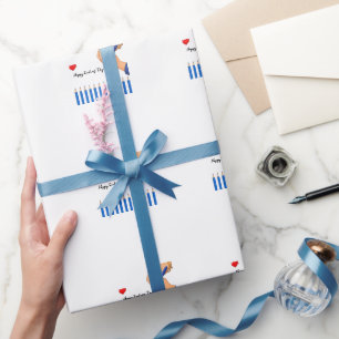 Teachers' Day Appreciation Wrapping Paper