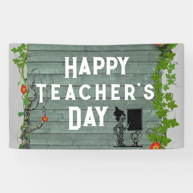 Teacher's day banner (Horizontal)