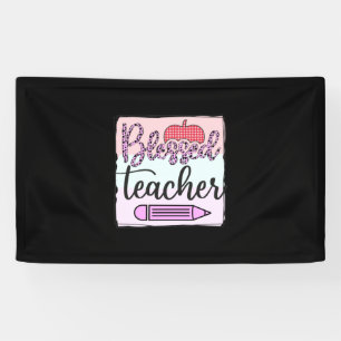 Teacher's Day Blessed Teacher Banner