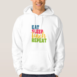Teacher's Day Eat Sleep Teach Repeat Hoodie