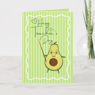 teacher's day greeting card