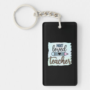Teacher's Day Most Loved Teacher Key Ring