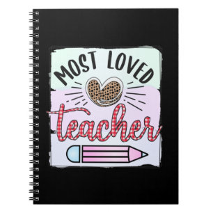 Teacher's Day Most Loved Teachers Notebook