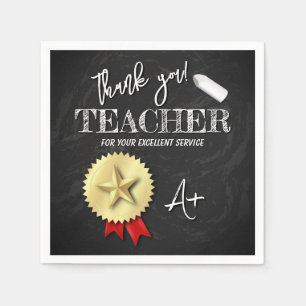Teachers Day   Teacher Appreciation Napkin
