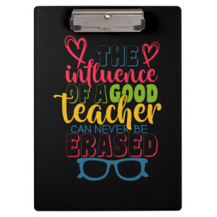 Teacher's Day The Influence Of A Good Teacher Clipboard