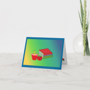 Teachers Desk Accessories Holiday Card