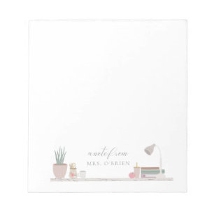 Teacher's Desk Notepad