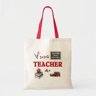 Teachers Do It With Class Tote Bag