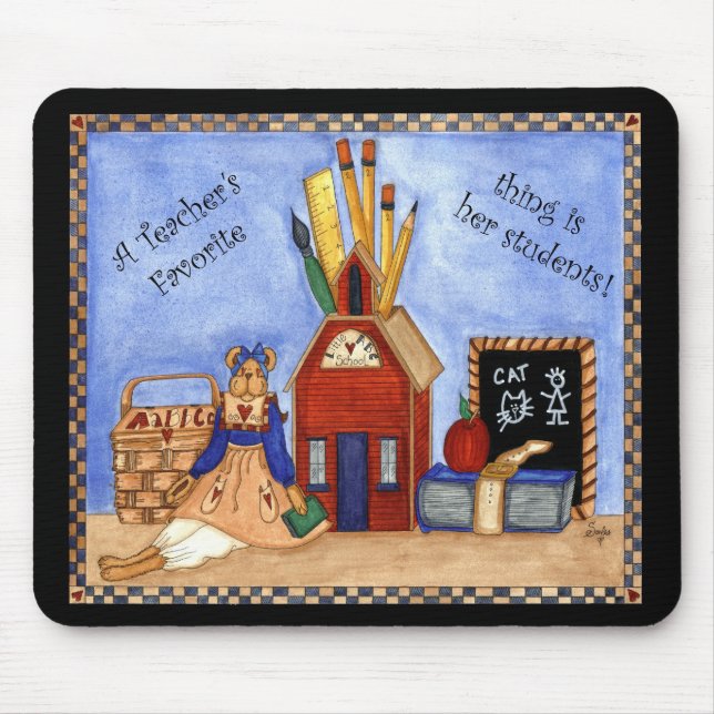 Teacher's favorite thing Mousepad (Front)