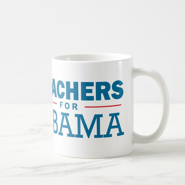 Teachers for Obama Coffee Mug (Right)