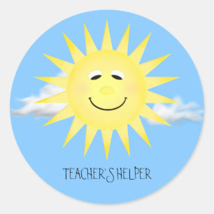 TEACHER'S HELPER STICKER