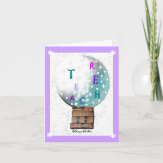 Teacher's Holiday Greeting Card