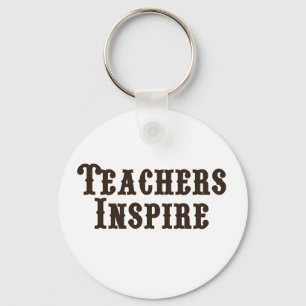 Teachers Inspire Key Ring