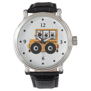 Teacher's Ladybug School Bus Watch
