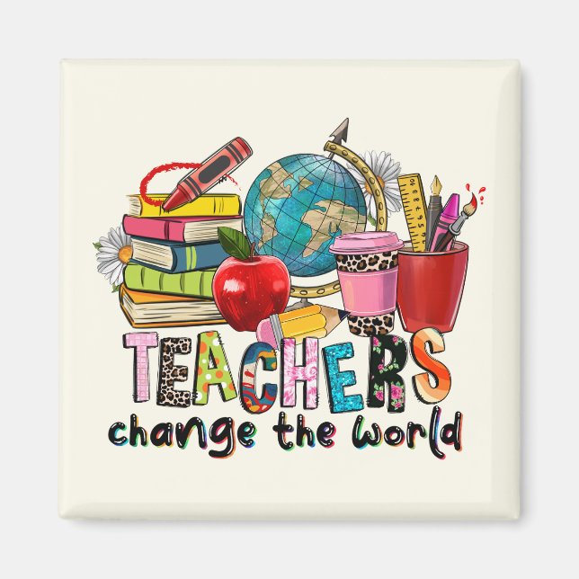 Teacher's Life Magnet (Front)