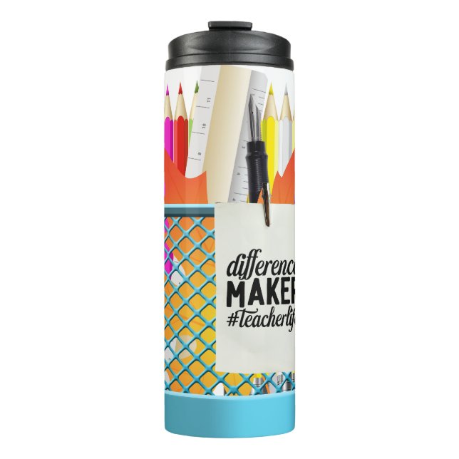 Teacher's Life Thermal Tumbler (Front)