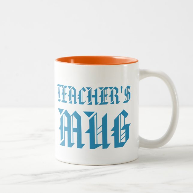 Teacher's mug | Cute Bright Fun Humour Slogan Mug (Right)