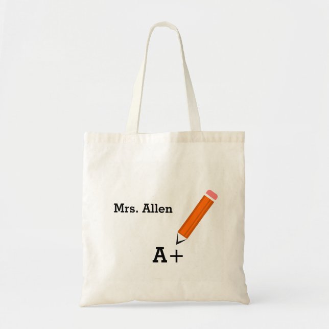 Teacher's Name Bags (Front)