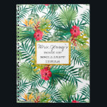 Teacher's Notebook - personalised - gift<br><div class="desc">Shop outside the big box, with a unique teacher's journal. Our personalised journals and custom notebooks for teachers are always a big hit. Add your custom wording to this design by using the "Edit this design template" boxes on the right hand side of the item, or click the blue "Customise...</div>