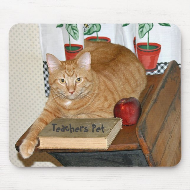 Teacher's Pet Mouse Mat (Front)