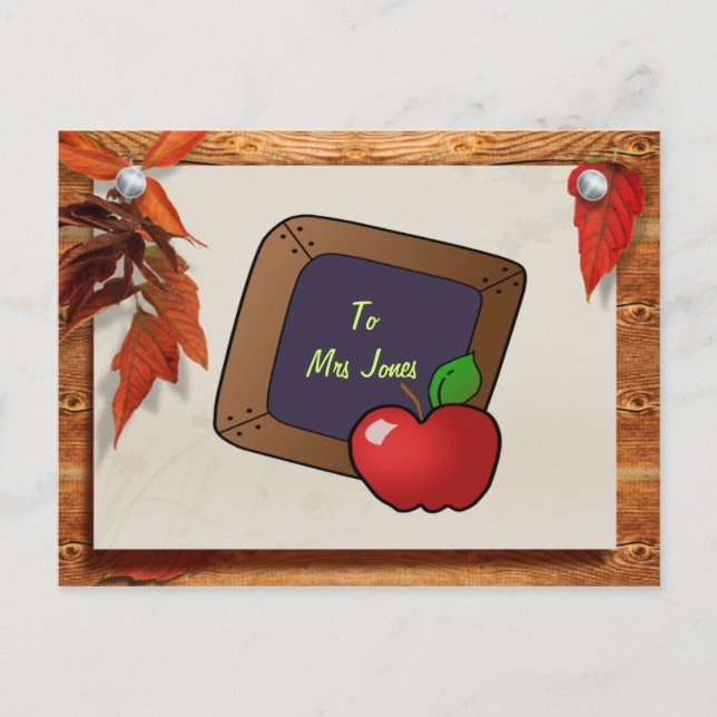 Teacher's Postcard (Front)