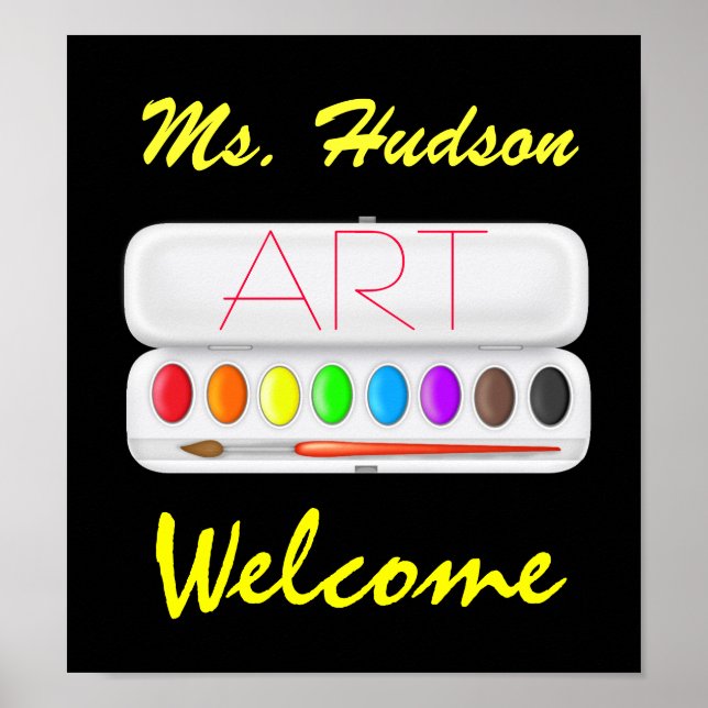 Teachers Poster / Sign - SRF (Front)