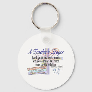 Teacher's Prayer Gifts---Unique Teacher Key Ring