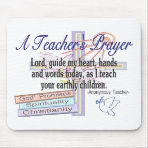 Teacher's Prayer Gifts---Unique Teacher Mouse Mat