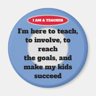 Teacher's Quote Magnet. Teacher's collection. Mag Magnet