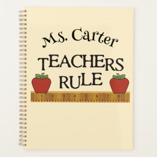 Teachers Rule Personalised Monthly/Weekly Planner
