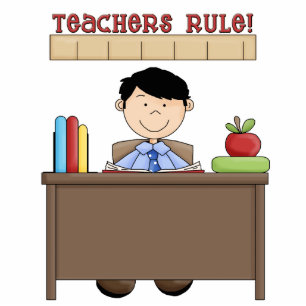 Teachers Rule sculpture Standing Photo Sculpture