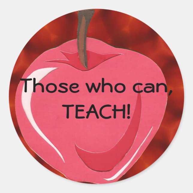 Teacher's Stickers (Front)