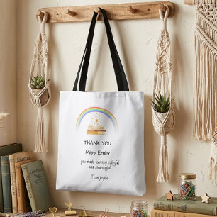 Teachers Thank you Gift Love Viral Aesthetic Tote Bag