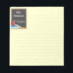 Teachers Tools Blackboard & Apple Notepad<br><div class="desc">A fun gift for your child's teacher,  this customised notepad is personal and practical.</div>