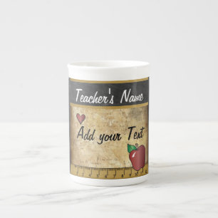 Teacher's Vintage Unique Style Bone China Mug