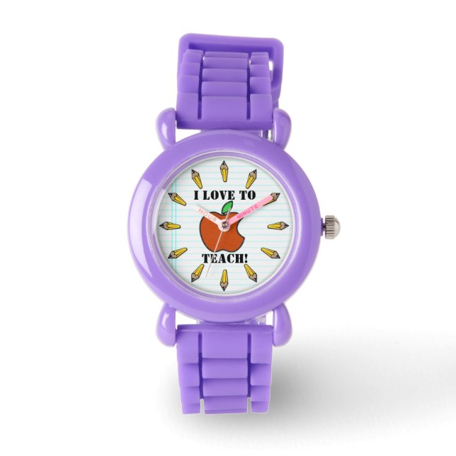Teachers Watch (Personalised) (Front)