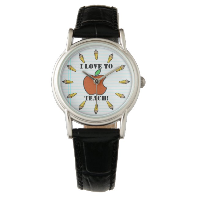 Teachers Watch (Personalised) (Front)