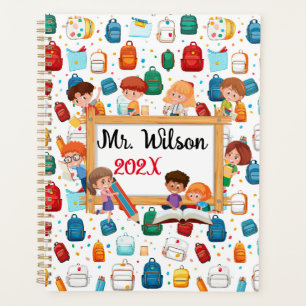 Teachers Yearly Date Planner