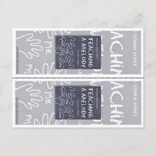"Teaching A Melody" by Ashley Chunell Bookmarks Postcard