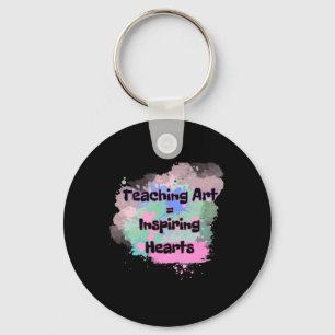 Teaching Art Key Ring