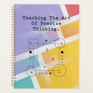 Teaching Art of Precise Thinking   Math Logic Planner