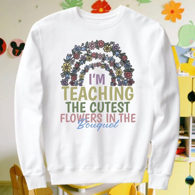 Teaching Boho Floral Sweatshirt (Creator Uploaded)