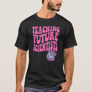Teaching Future Artists Retro Teacher Students Sci T-Shirt