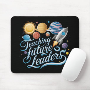 Teaching Future Leaders Space Planet Teacher Mouse Mat