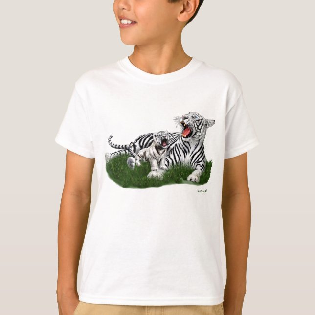 Teaching Her Cub to Roar T-Shirt (Front)