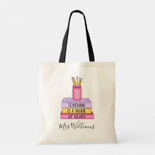 Teaching is a Work of Art Teacher Gift Tote Bag