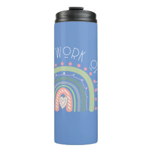 Teaching is a work of Heart Periwinkle Thermal Tumbler