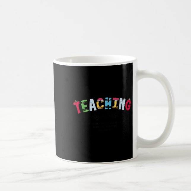 Teaching Is My Ministry Christian Teacher Bible Ve Coffee Mug (Right)