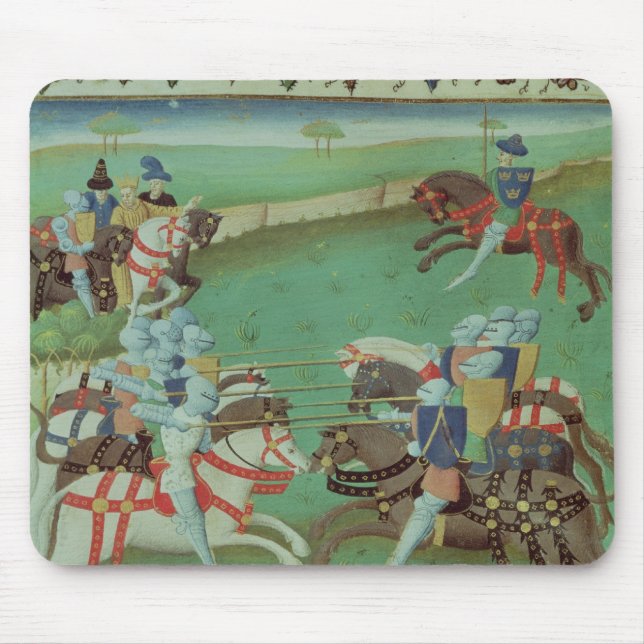 Teaching Knights to Joust Mouse Mat (Front)