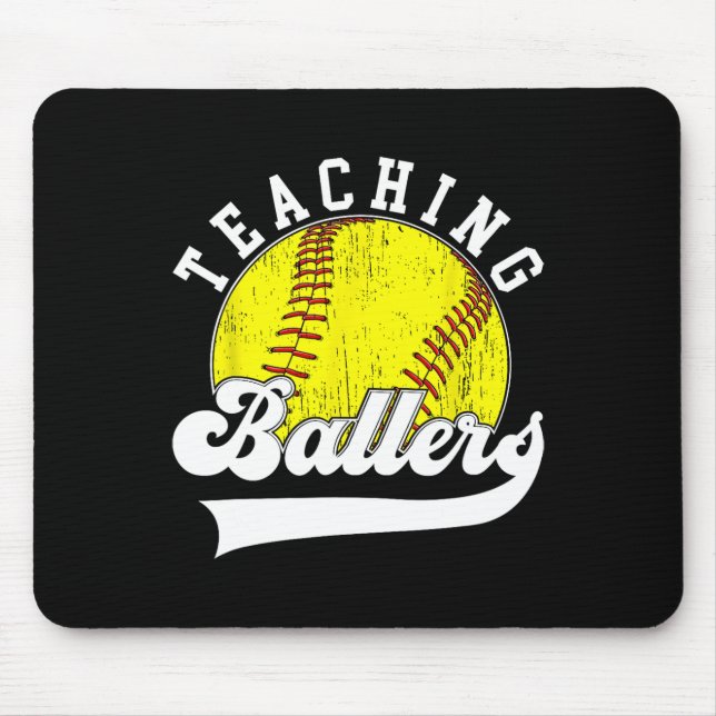 Teaching Llers Softll Coach Softll Coaching  Mouse Mat (Front)